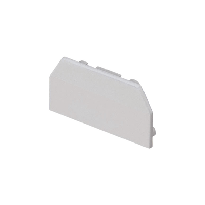 PANDUIT Tapa Final, para uso con canaleta T45, Material PVC Rígido, Color Blanco Mate T45ECIW