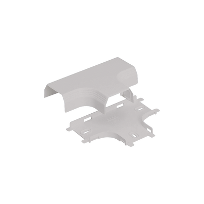 PANDUIT Accesorio en "T", para uso con canaleta T45, Material PVC Rígido, Color Blanco Mate MOD: T45TIW