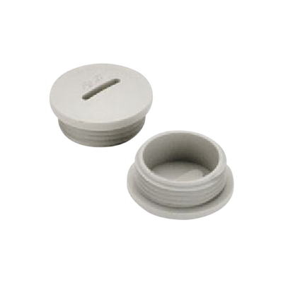 RAWELT Tapón roscado de 3/4" para caja cuadrada a prueba de intemperie. MOD: TA-0368