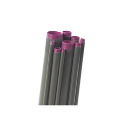 RAWELT Tubo conduit rígido de aluminio de 3” (76.2 mm) con recubrimiento de PVC de 3.05 metros con cople. TAL-76PC