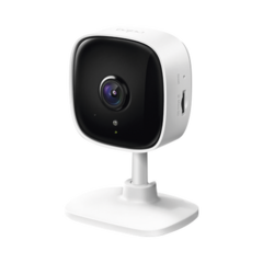 TP-LINK Cámara IP Wi-Fi para hogar, 2 megapixel, audio doble vía, visión nocturna, notificación Push, acepta memoria Micro SD de para grabación. MOD: TAPOC100