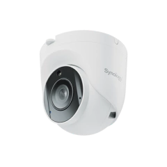SYNOLOGY Cámara Turret 5MP, Lente 2.8mm, Ranura microSD, Incluye licencia para grabación Surveillance Station﻿ TC500
