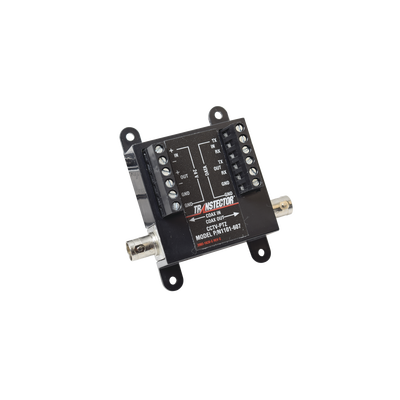 TRANSTECTOR Protector Contra Descargas Eléctricas Para Cámaras PTZ Para 12 Vcc, 24 Vcc y Turbo HD BNC MOD: T-CCTV-PTZ