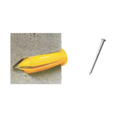 THORSMAN Kit de 20 taquetes y 20 clavos 1" para muro falso (1207-03230) MOD: TC-P1