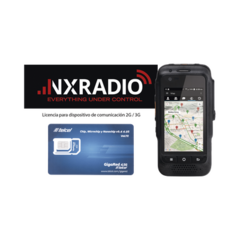 Telo Systems KIT Radio TE580PLUS + Licencia NXRADIOTERMINAL + SIM Telcel 1GB MOD: TE580PLUSKITSIMTEL