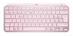 Teclado Logitech Mx Keys Mini Rosa Inalambrico Ilumin 920-010478 - comprar en línea
