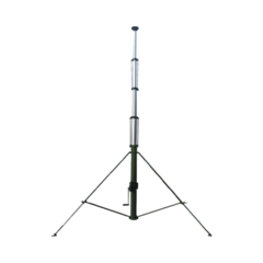 SYSCOM TOWERS Mástil Telescópico Retraible Manual de 12 metros con Accesorios. Incluye Tripie. MOD: TELEMASTM12