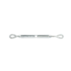 SYSCOM TOWERS Tensor de 1/2" x 9" Acero Forjado OJO-OJO Galv. Inmersión en Caliente (Carga Max. 2200 lbs). TEN1/2X9OOJ
