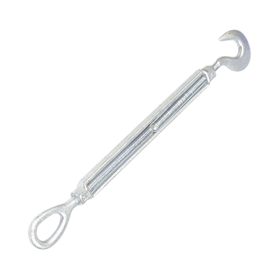 SURTEK Tensor de 3/8" x 3" acero forjado gancho-argolla ten23 MOD: TEN-3/8X3OGS