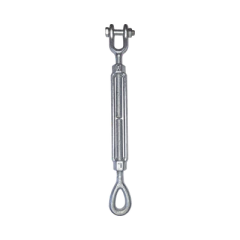 SYSCOM TOWERS Tensor de 5/8" x 9" Acero Forjado OJO-QUIJADA Galv. Inmersión en Caliente (Carga Max. 3500 lbs). TEN5/8X9OQJ