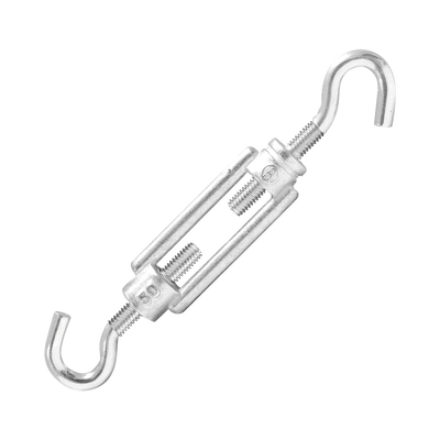 SURTEK Tensor de zinc gancho-gancho 5/16" fabricado en acero al carbón. MOD: TENL-5/16OOS