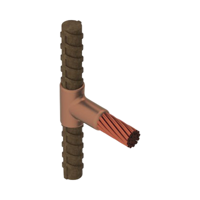 TOTAL GROUND Molde para Soldadura exotemica para cable Horizontal cal. 2/0 a Varilla Corrugada Vertical de 5/8 TGM-CHVCV-5/8-2/0