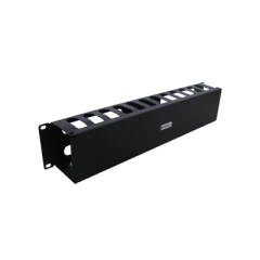 THORSMAN Organizador de cables horizontal de 19", 2UR (THE0040032001001 ) MOD: TH-ORG-2UR