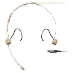 Shure TH53T/O-LEMO - Micrófono de diadema subminiatura LEMO para teatro broadcast y discurso en piel - Potente y claro sonido con ajuste cómodo y seguro en internet