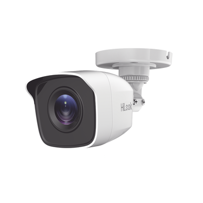 HiLook by HIKVISION Bala TURBO 2 Megapíxeles (1080p) / Gran Angular 103° / Lente 2.8 mm / IR EXIR Inteligente 20 mts / Exterior IP66 / dWDR / TVI-AHD-CVI-CVBS MOD: THC-B120-PC
