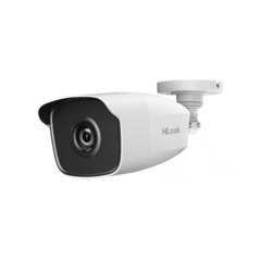 HiLook by HIKVISION Bala TURBOHD 2 Megapíxeles (1080p) / Gran Angular 103º / Lente 2.8 mm / METAL / IR EXIR Inteligente 40 mts / Exterior IP66 / TVI-AHD-CVI-CVBS / dWDR MOD: THC-B220-MC