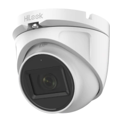HiLook by HIKVISION Turret TURBOHD 2 Megapixel (1080p) / Gran Angular 106° / Lente 2.8 mm / Audio por Coaxitron / 30 mts IR EXIR / Exterior IP66 / 4 Tecnologías / dWDR MOD: THC-T120-MS
