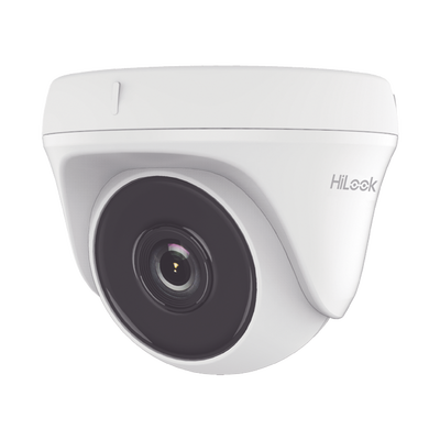HiLook by HIKVISION Turret TURBOHD 2 Megapixel (1080p) / Lente 2.8 mm / 20 mts IR EXIR / 4 Tecnologías (TVI / AHD / CVI / CVBS) / Uso en Interior MOD: THC-T120-PC
