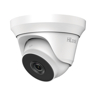 HiLook by HIKVISION Turret TURBOHD 2 Megapixel (1080p) / Lente 2.8 mm / 40 mts IR EXIR / 4 Tecnologías (TVI / AHD / CVI / CVBS) / IP66 MOD: THC-T220-MC