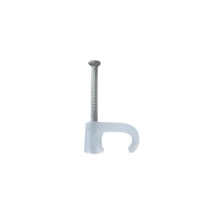 THORSMAN Grapa para cable plano de 5mm color transparente (100pzs) (3209-00100) MOD: TC-5X8