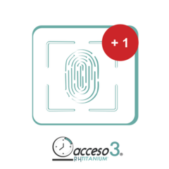 ACCESSPRO [BAJO PEDIDO] Expansión (Checador adicional) para Software de Tiempo & Asistencia compatible con SISTEMAS DE NOMINA / Acceso3 - TITANIUM MOD: TITANIUMTER