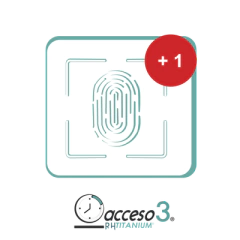 ACCESSPRO [BAJO PEDIDO] Expansión (Checador adicional) para Software de Tiempo & Asistencia compatible con SISTEMAS DE NOMINA / Acceso3 - TITANIUM MOD: TITANIUMTER
