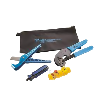 Times Microwave Kit de Herramientas para Instalar Conectores en Cable LMR-195 y LMR-200 Times MOD: TK-195/200EZ