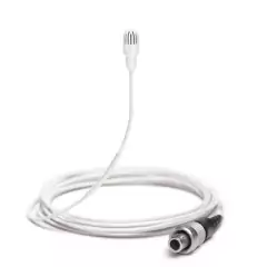 Shure TL45W/O-LEMO Micrófono Condensador Omnidireccional Lavalier - Conector LEMO - Blanco - Subminiatura - Apto para Grabaciones Profesionales en internet