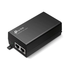 TP-LINK Inyector PoE Gigabit 802.3 af/at 1 puerto 10/100/1000 Mbps MOD: TLPOE160S
