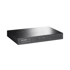 TP-LINK Router Balanceador de Carga Multi-Wan, 1 puerto LAN 10/100 Mbps, 1 puerto WAN 10/100 Mbps, 3 puertos Auto configurables LAN/WAN, Sesiones Concurrentes 10,000 para Pequeña Oficina MOD: TL-R470T