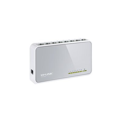 TP-LINK Switch de escritorio 8 puertos 10/100 Mbps MOD: TL-SF1008D