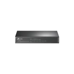 TP-LINK Switch PoE no Administrable de escritorio 8 puertos 10/100 Mbps, 4 puertos PoE, 57 W MOD: TL-SF1008P