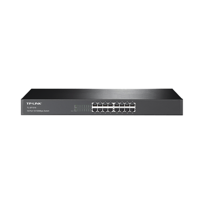 TP-LINK Switch no administrable de 16 puertos 10/100 Mbps para montaje en rack MOD: TL-SF1016