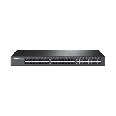 TP-LINK Switch Gigabit no administrable de 48 puertos 10/100/1000 Mbps MOD: TL-SG1048