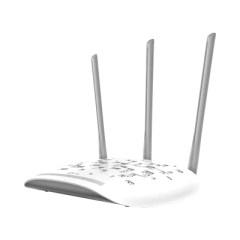 TP-LINK Punto de acceso / Repetidor Wi-Fi, 2.4 GHz, 450 Mbps, 3 antenas externas omnidireccional, 1 Puerto WAN 10/100 Mbps MOD: TL-WA901N