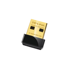 TP-LINK Adaptador USB Nano inalámbrico N 150 Mbps 2.4 GHz con 1 antena interna MOD: TL-WN725N