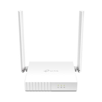 TP-LINK Router Inalámbrico WISP, 2.4 GHz, 300 Mbps, 2 antenas externas omnidireccional 5 dBi, 2 Puertos LAN 10/100 Mbps, 1 Puerto WAN 10/100 Mbps MOD: TL-WR820N