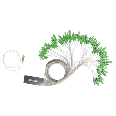 TEMPO Splitter (Divisor Óptico) tipo PLC, 1x64, conectores SC/APC MOD: TM-PLC-1X64APC