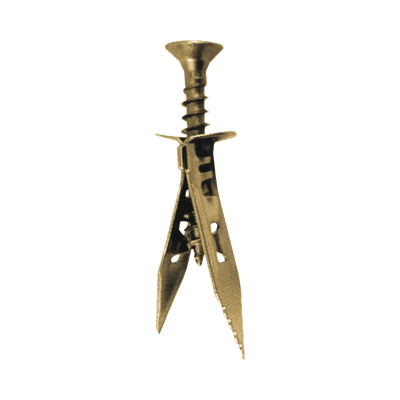 THORSMAN Taquete metálico (100 pzs) para Instalación en tabla yeso, para panel de yeso de 1/4, 3/8, 1/2 y 5/8 MOD: TMTY