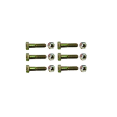 SYSCOM TOWERS Paquete de 6 tornillos grado 5 y tuercas tropicalizadas 1/4 x 1-1/4". Para STZ30/SCZ30/SCZ30P. TORN-TZ30