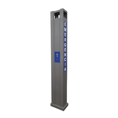 EPCOM INDUSTRIAL Gabinete tipo Torre para Sistema de Alerta Mediante Equipo Fanvil I12-N-01P y estrobo (No incluidos). MOD: TORRE-I12