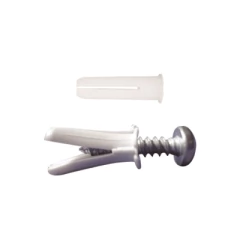 THORSMAN Paquete de 20 taquetes blancos 3/4" y 20 tornillos 8mm x 3/4" (1101-05002) MOD: TP-0-KIT