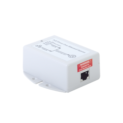 TYCON POWER PRODUCTS Inyector POE para Aplicación Solar, Entrada 9-36 Vcc, Salida Pasivo en 24 Vcc 10/100/1000 Mbps, Hasta 19 Watts MOD: TP-1224G