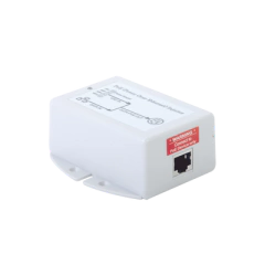 TYCON POWER PRODUCTS Inyector POE para Aplicación Solar, Entrada 9-36 Vcc, Salida en 48 Vcc, 802.3 af, 10/100/1000 Mbps, hasta 17 Watts MOD: TP-1248GD