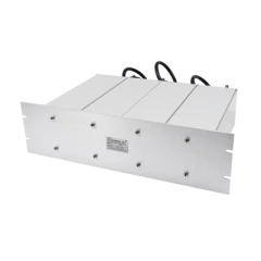 TELEWAVE, INC Preselector de 148-174 MHz, 4 Cavidades Cuadradas de 4" por Lado, 2 MHz de Ancho de Banda, Montaje de Rack, N Hembras. MOD: TPCP-1544C