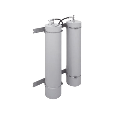 TELEWAVE, INC Filtro de Doble Cavidad, Pasa Banda / Rechazo de Banda, 148-174 MHz, 5 in de Diámetro, N Hembras. MOD: TPRC-1505-2