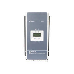 EPEVER Controlador Solar MPPT 60A 12/24/36/48V, Máximo Voltaje de Circuito Abierto Voc 150Vcc, Configurable para Baterías de Litio MOD: TRACER-6415-AN