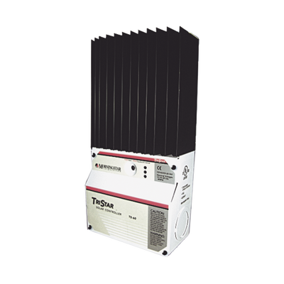 MORNINGSTAR Controlador de Carga con Función de Regulación de Carga Eólica TRISTAR 45 A 12 / 24 / 48 Vcc MOD: TS-45