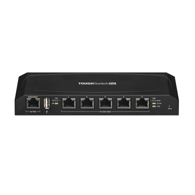 UBIQUITI NETWORKS Switch PoE Gigabit Ethernet de 5 puertos para equipos Ubiquiti (24 Vcc). MOD: TS5POE