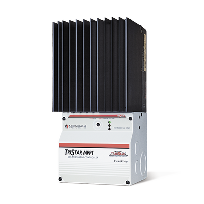 MORNINGSTAR Controlador de Carga MPPT de 45A 12/24/36/48 V, Máximo Voltaje de Circuito Abierto Voc 150Vcc MOD: TS-MPPT-45